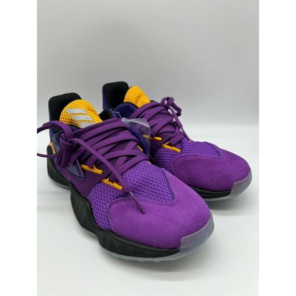 Adidas Harden Vol. 4 Su Casa Mi Casa Los Angeles Lakers Men’s FW7406 Size 7.5 - Picture 16 of 16